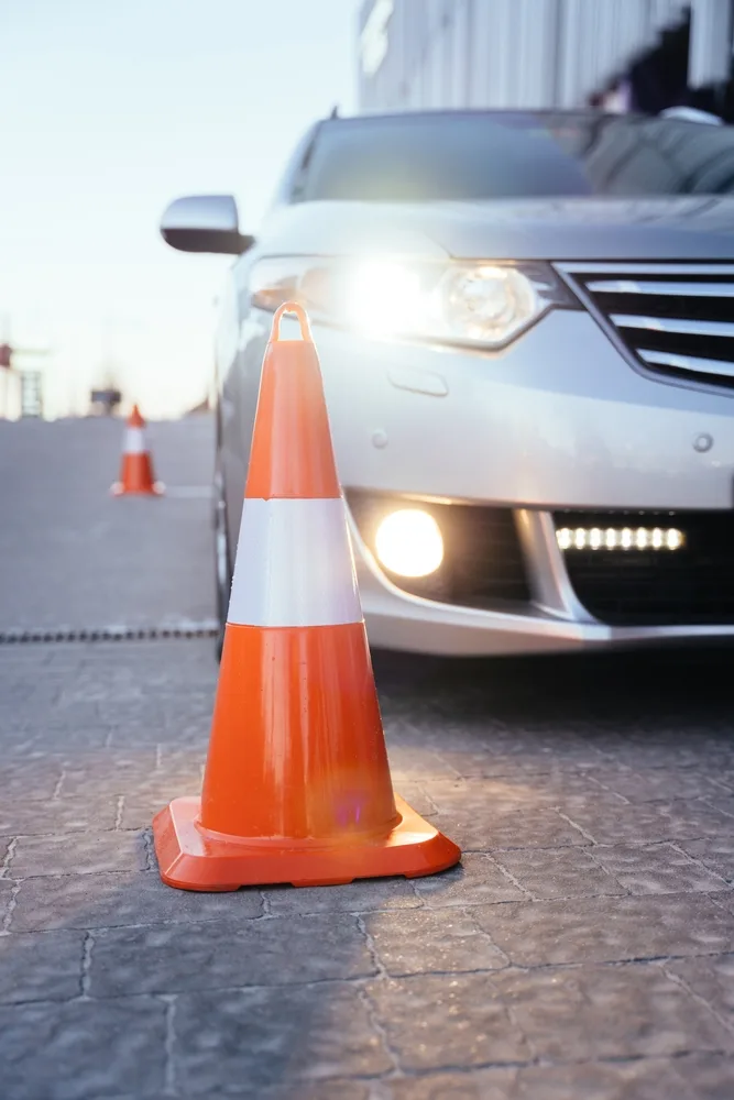 Automatic Driving instructor's car in Peterlee