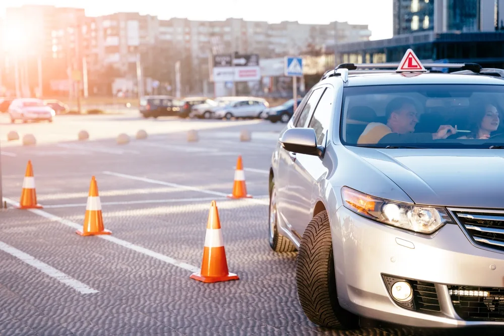 DVSA-approved driving instructor teaching a lesson in Crook