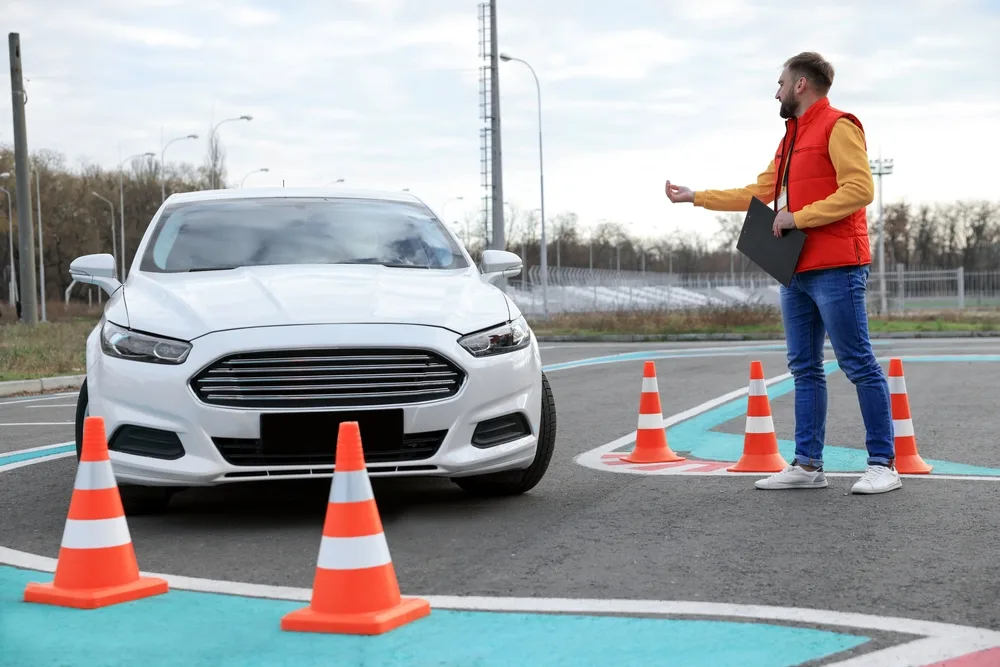 Pass Club driving instructor teaching a lesson in Ryhope